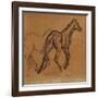 Horses, circa 1882-Edgar Degas-Framed Giclee Print