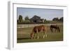 Horses Graze On Farmland In Rural Alabama-Carol Highsmith-Framed Art Print