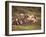 Horses, Haflinger, Meadow-Thonig-Framed Photographic Print