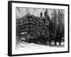 Horses Hauling Huge Load of Logs-W.G. Hopps-Framed Photographic Print