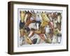 Horses Horses-Pat Scott-Framed Giclee Print