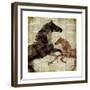 Horses I-Dan Meneely-Framed Premium Giclee Print