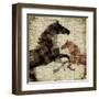 Horses I-Dan Meneely-Framed Art Print