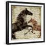 Horses I-Dan Meneely-Framed Art Print