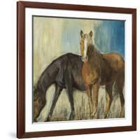 Horses II-Andrew Michaels-Framed Art Print