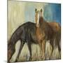 Horses II-Andrew Michaels-Mounted Art Print