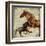 Horses II-Dan Meneely-Framed Art Print