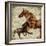 Horses II-Dan Meneely-Framed Art Print