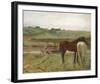 Horses in a Meadow, 1871-Edgar Degas-Framed Giclee Print