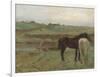 Horses in a Meadow, 1871-Edgar Degas-Framed Premium Giclee Print