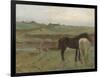 Horses in a Meadow, 1871-Edgar Degas-Framed Premium Giclee Print
