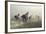 Horses in Dust-conrado-Framed Photographic Print