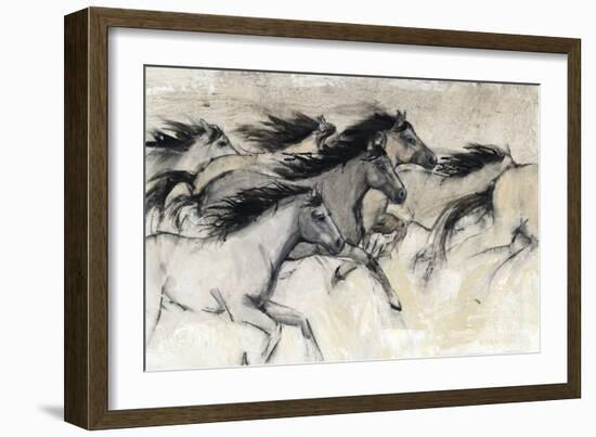 Horses in Motion I-Tim O'toole-Framed Art Print
