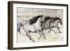 Horses in Motion II-Tim O'toole-Framed Premium Giclee Print