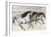 Horses in Motion II-Tim O'toole-Framed Art Print