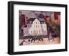 Horses in Paris, 1924-Christopher Wood-Framed Giclee Print