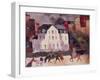 Horses in Paris, 1924-Christopher Wood-Framed Giclee Print