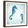 Horses In The Sea-Milli Villa-Framed Premium Giclee Print