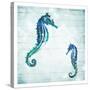 Horses In The Sea-Milli Villa-Stretched Canvas