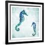 Horses In The Sea-Milli Villa-Framed Art Print