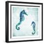 Horses In The Sea-Milli Villa-Framed Art Print