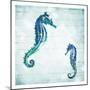 Horses In The Sea-Milli Villa-Mounted Art Print