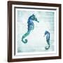 Horses In The Sea-Milli Villa-Framed Art Print