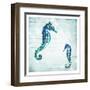 Horses In The Sea-Milli Villa-Framed Art Print