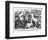 Horses in the Wild-Jan van der Straet-Framed Giclee Print