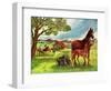 Horses - Jack & Jill-Virginia Mann-Framed Giclee Print