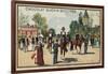 Horses, Jardin D'Acclimation, Paris-null-Framed Giclee Print