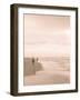 Horses on the Beach Crop-Nathan Larson-Framed Photographic Print