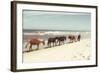 Horses on the Beach-Kathy Mansfield-Framed Photographic Print