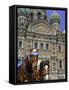 Horses Outside of the Church of the Spilled Blood, St. Petersburg, Russia-Kymri Wilt-Framed Stretched Canvas