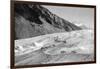 Horses Packing Silver Ore across Glacier-H.H. Ives-Framed Photographic Print