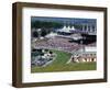 Horses Racing and Crowds, Goodwood Racecourse, West Sussex, England, United Kingdom-Jean Brooks-Framed Photographic Print