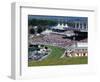 Horses Racing and Crowds, Goodwood Racecourse, West Sussex, England, United Kingdom-Jean Brooks-Framed Photographic Print