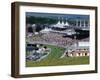 Horses Racing and Crowds, Goodwood Racecourse, West Sussex, England, United Kingdom-Jean Brooks-Framed Photographic Print
