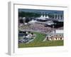 Horses Racing and Crowds, Goodwood Racecourse, West Sussex, England, United Kingdom-Jean Brooks-Framed Photographic Print