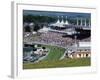 Horses Racing and Crowds, Goodwood Racecourse, West Sussex, England, United Kingdom-Jean Brooks-Framed Photographic Print