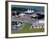 Horses Racing and Crowds, Goodwood Racecourse, West Sussex, England, United Kingdom-Jean Brooks-Framed Photographic Print