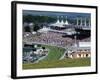 Horses Racing and Crowds, Goodwood Racecourse, West Sussex, England, United Kingdom-Jean Brooks-Framed Photographic Print