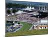 Horses Racing and Crowds, Goodwood Racecourse, West Sussex, England, United Kingdom-Jean Brooks-Mounted Photographic Print