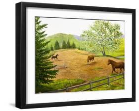 Horses section 6-Kevin Dodds-Framed Giclee Print