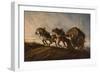 Horses Straining at a Load, 1864-Charles Verlat-Framed Giclee Print