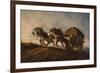 Horses Straining at a Load, 1864-Charles Verlat-Framed Giclee Print