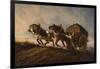 Horses Straining at a Load, 1864-Charles Verlat-Framed Giclee Print