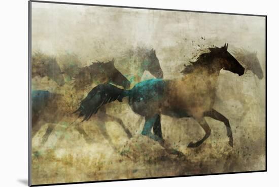 Horses, Wild and Free-Ken Roko-Mounted Premium Giclee Print