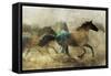 Horses, Wild and Free-Ken Roko-Framed Stretched Canvas