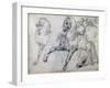 Horses-Théodore Géricault-Framed Giclee Print